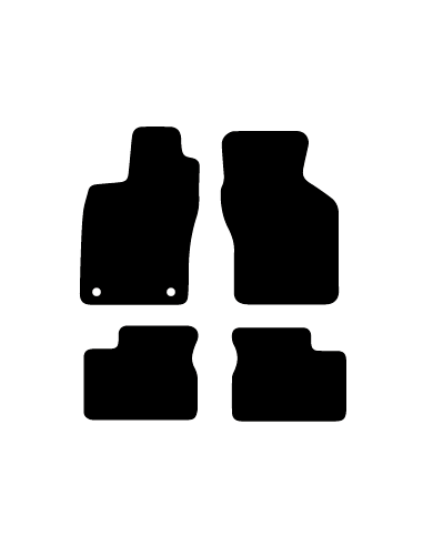 Alfombrillas de moqueta como las originales para Opel Calibra