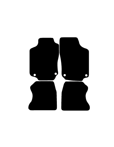 Alfombrillas de moqueta como las originales para Opel Combo C