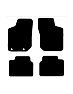 Alfombrillas de moqueta como las originales para Opel Corsa B