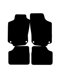 Alfombrillas de moqueta como las originales para Opel Corsa C
