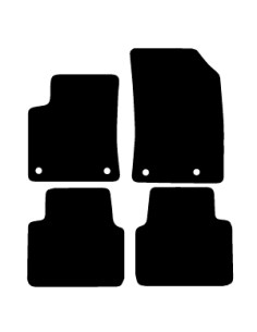 Alfombrillas de moqueta como las originales para Opel Crossland X