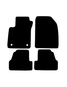 Alfombrillas de moqueta como las originales para Opel Mokka