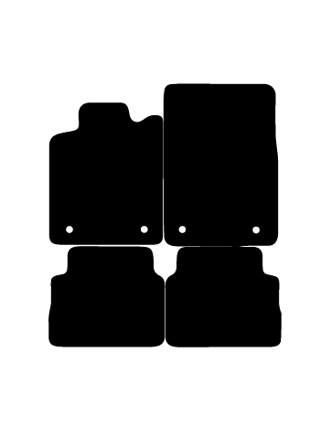 Alfombrillas de moqueta como las originales para Opel Vectra C