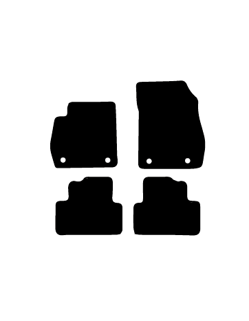 Alfombrillas de moqueta como las originales para Opel Zafira C