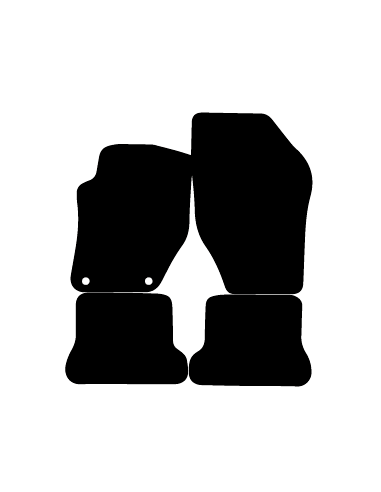 Alfombrillas de moqueta como las originales para Peugeot 308 CC (Coupe Cabrio)