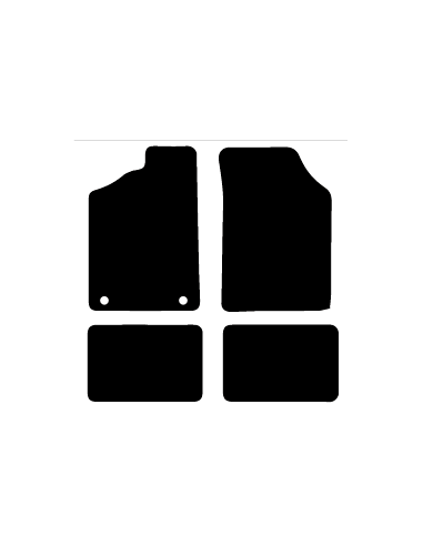 Alfombrillas de moqueta originales para Renault 5