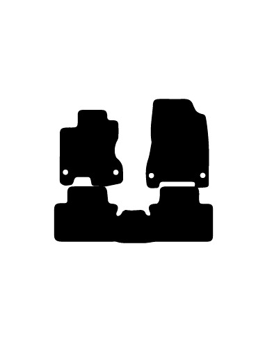 Alfombrillas de moqueta originales para Renault  Koleos