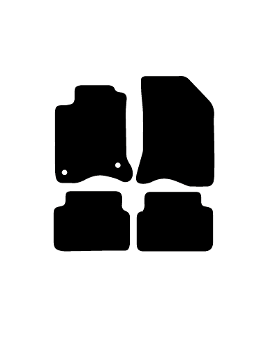 Alfombrillas de moqueta validas para Renault Laguna II