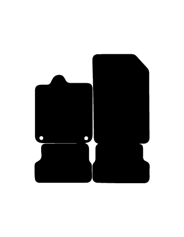 Alfombrillas de moqueta validas para Renault laguna III Coupe