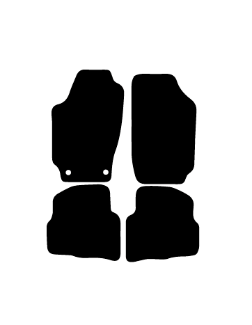 Alfombrillas de moqueta a medida para Skoda Fabia