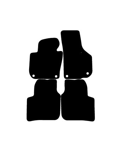 Alfombrillas de moqueta a medida para Skoda SuperB