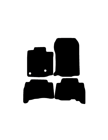 Alfombrillas de moqueta a medida para Toyota Land Cruiser J150 version de 5 puertas