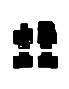 Alfombrillas de moqueta a medida para Toyota Highlander version de 5 plazas