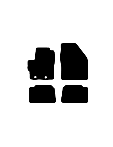 Alfombrillas de moqueta a medida para Toyota Yaris Hibrido