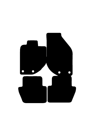 Alfombrillas de moqueta a medida para Volvo C70 coupe o para Volvo C70 Cabrio