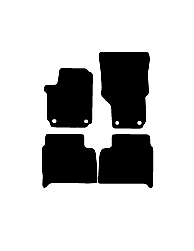 Alfombrillas de moqueta a medida para Volkswagen Amarok