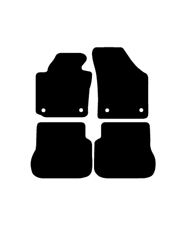 Alfombrillas de moqueta a medida para Volkswagen Caddy