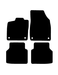 Alfombrillas de moqueta a medida para Volkswagen ID.4 electrico