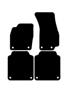 Alfombrillas de moqueta para Audi A8 Corto ultimo modelo D5