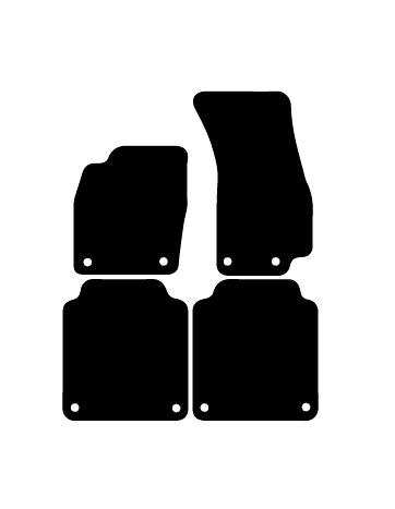 Alfombrillas de moqueta para Audi A8 Corto ultimo modelo D5