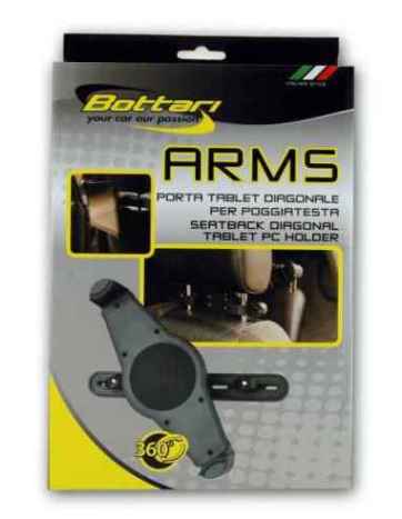 SOPORTE TABLET CON ANCLAJE AL REPOSACABEZAS ARMS