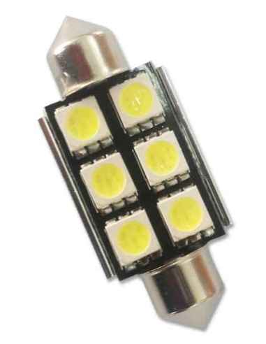 12V 6SMD 5050 T11*39MM BLANCO 1...
