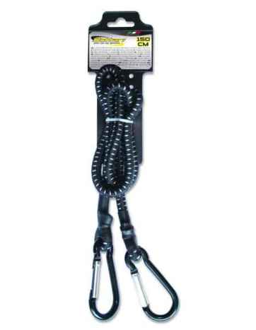 CUERDA ELASTICA 150CM CARABINER