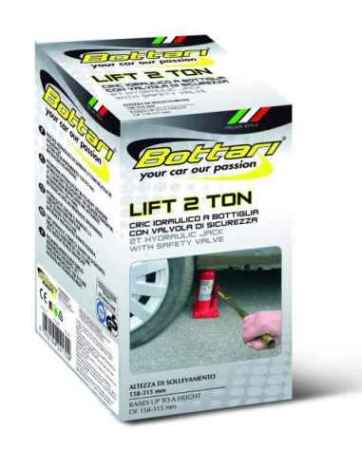 GATO HIDRAULICO BOTELLA 2 TM.TUV