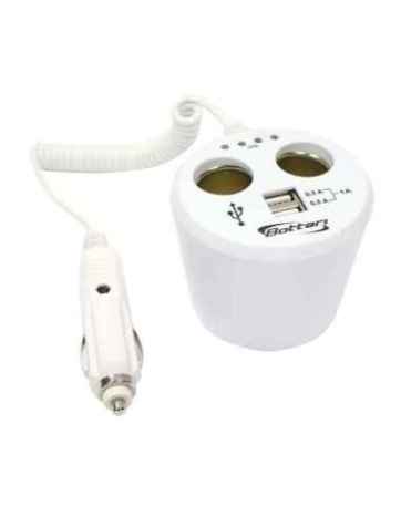 MULTITOMA BOTE 2 TOMAS USB 1 AMP