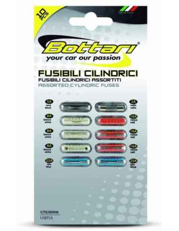 FUSIBLES CILINDRICOS 10 UNIDADES