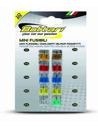 FUSIBLES MINI BILAMA 10 UNIDADES