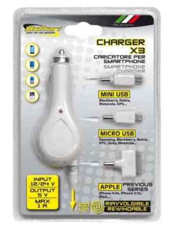 CARGADOR SMARTPHONE 1 AMP