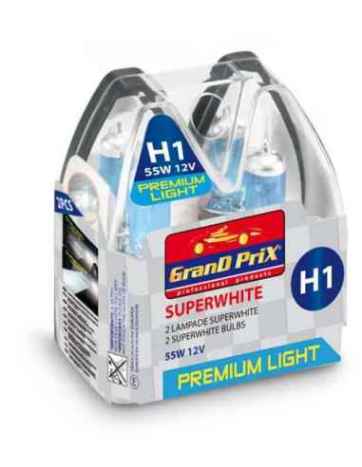 LAMPARA HALOGENA - H1 ESTUCHE SUPERWHITE