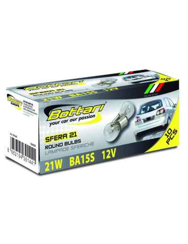 LAMPARAS 12V 21W BA15S 10PZS
