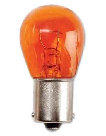 LAMPARA 12V 21W BA15S NARANJA CAJA 10 UNIDADES