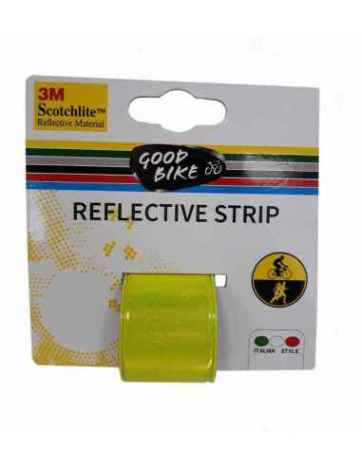 TIRAS REFLECTENTES AMARILLO? 3X39CM. ADHESIVO 3M