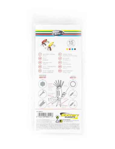 KIT MULTIHERRAMIENTA REPARA BICI 15...