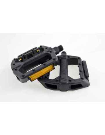 PEDALES DE BICICLETA 10x9,5CM , SISTEMA DE RODAMIENTO DE BOLAS MTB/BMX. NYLON