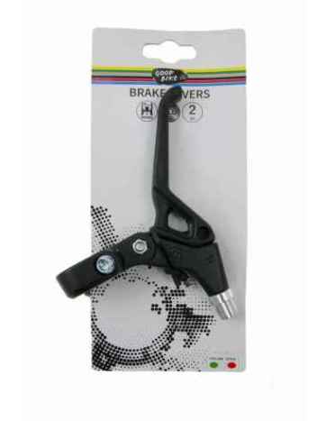 JUEGO 2 PZAS. MANETAS DE ALUMINIO NEGRO MOD.CLAMP