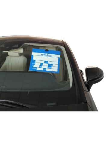 Porta precios con ventosa