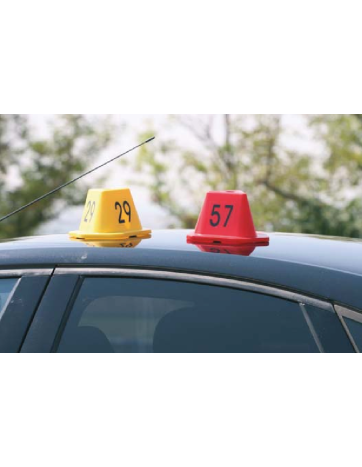 Pirámide Magnética Identificadora