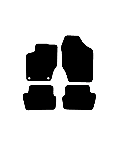 Alfombrillas de Moqueta para Citroen C4 (2010-2019)