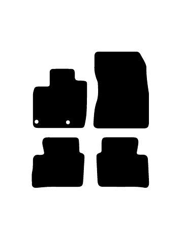 Alfombrillas de Moqueta para Nissan Qashqai (2017-2021)