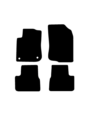 Alfombrillas de Moqueta para Peugeot 2008 (2013-2019)