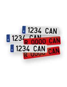 Placas de matricula camion