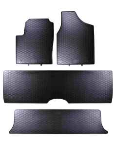 Alfombrillas de goma SEAT ALHAMBRA I (1996  2010) 7 PER.