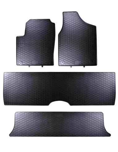 Alfombras de goma VOLKSWAGEN SHARAN I (1995  2010) 7 PER. - GH820