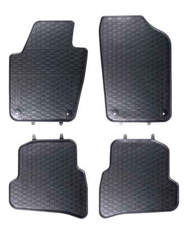 Alfombras de goma SKODA FABIA III (2014 - 2021)
