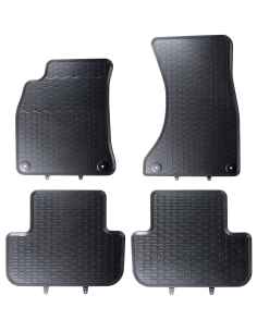 Alfombras de goma Audi A4 B8 (2007 - 2015)