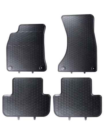 Alfombras de goma Audi A4 B8 (2007 - 2015)
